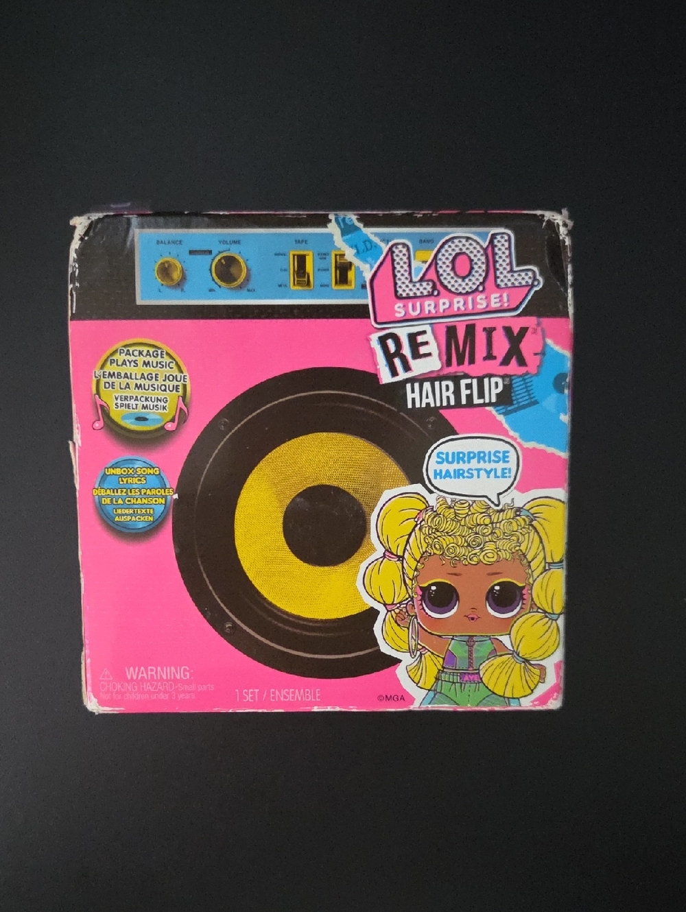 L.O.L. Surprise! Remix Hair Flip Doll - NEW